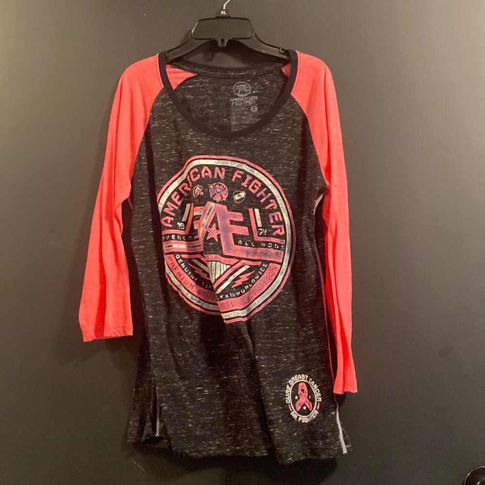 American fighter long sleeve tee